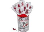 Fragola-Ciliegia-Lollipop-Display-Vetro 50 E Fragola-Ciliegia-Dolciumi