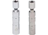 Presa Per Candele, Presa Per Candele Da 14 Mm E 16 Mm, Presa Per Candele Con Azionamento Da 3/8 Di Pollice, Presa Per Candele A 12 Punti, Presa Per Candele Girevole Magnetica, Set Di Prese Per Candele, Strumento Di Rimozione Delle Candele