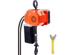 Succebuy Paranco Elettrico A Catena Da, 330 Lbs, Corsa 10 Ft, 7,5 Ft/Min, 230 V, Capacità Di Carico 330 Lbs