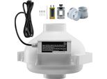 Succebuy Kit Di Installazione Per Ventilatori Radon Da 4 A 4,5 Pollici - Sistema Silenzioso Da 260 Cfm Per Una Ventilazione Efficiente, Ideale Per Uso Interno Ed Esterno