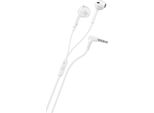 Ploos Auricolari Cablati Intraurali Bianchi Con Microfono Integrato E Connettore 3.5Mm