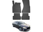 Omac Tappetini In Gomma Per Audi A7 C7 Sportback 2010-2018 Tappetino Auto Tpe Nero 4X