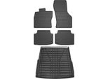 Set Di Tappetini E Rivestimenti Per Il Bagagliaio Per Vw Passat B8 Estate 2015-2025 In Gomma Tpe 5X