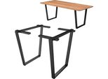 Dandibo 2X Gambe Del Tavolo In Metallo Nero 72 X 72 Cm Telaio Del Tavolo Regolabile In Altezza 96668 Gambe Del Tavolo Gambe Del Mobile Gambe Del Tavolo Gambe Del Tavolo Da Pranzo