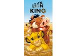 Asciugamano Disney Re Leone, Simba, Timon, Pumba, 70 X 140 Cm 100% Cotone