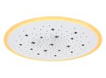 Globo Lighting Led Deckenleuchte "Murphy", Weiß, 1 Stk., Leuchten, Deckenlampe/Rund/Wohnzimmer/Schlafzimmer/Elegant, Led Deckenleuchte