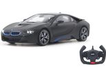 Rc-Auto Jamara "Bmw I8 1:14 Schwarz", Schwarz, Fernlenkfahrzeuge, Kinderb:34Cm H:9Cm T:16Cm, Kunststoff, B:34Cm H:9Cm T:16Cm