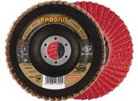 Rhodius 208745 Jumbo Speed Flap Disc Diameter 115 Mm Bore Diameter 22.23 Mm Stainless Steel 1 Pc(S)