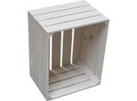 Cassa Di Vino Cassa Di Legno Cassa Di Frutta Bianca Usata Vintage 50 X 40 X 30 Cm Singola
