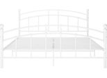 Vidaxl Struttura Letto In Metallo Bianco 140X200 Cm