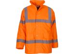 Yoko HVP300 | Fluo Classic Motorway Jacket - Giacca Da Lavoro Hivis - Colore: Arancione Fluo - Taglia: 3XL