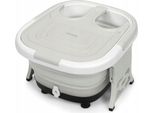 Costway Pediluvio Pieghevole, Pediluvio Shiatsu Spa Da 500 W, Timer, 36-48℃, Telecomando