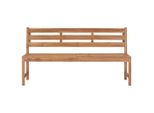Vidaxl Panchina Da Giardino 170 Cm In Legno Massiccio Teak