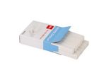 Levior Gesso Bianco 12X12X80 Mm, Set Di 12 Pezzi