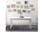 Tavolo Allungabile Empoli 160X90 Colore Bianco Frassinato