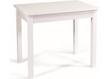 Tavolo Allungabile Firenze 90X60 Colore Bianco Frassinato