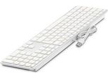 Tastiera Usb Lmp 110 Tasti Cablati Con 2X Usb E Copertura Superiore In Alluminio - Svedese