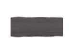 Piano Del Tavolo 100X40X2 Cm In Rovere Massiccio Trattato Bordo Albero