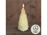 Anna's Collection - Candela Led "Albero Di Natale"" - Crema"