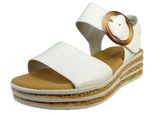 Gabor Sandali Comfort Donna Zeppa F-Larghezza 44.550 Bianco