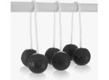 Ladder Golf Bolas - Professionale - 3X2 Palline Da Golf Reali - Lunghezza Ufficiale Nero