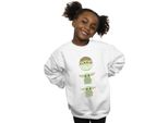 Star Wars - Felpa "The Mandalorian The Child"" Per Bambina BI37919 (152-158) (Bianco)"