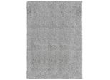 Vidaxl Tappeto Shaggy Pamplona A Pelo Alto Moderno Grigio 120X170 Cm
