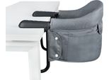 Sessamen-Lp Seggiolone Seggiolino Da Tavolo Per Bambini Sedia Per Bambini Seggiolino Pieghevole Seggiolino Per Bambini Da 6 A 36 Mesi Grigio