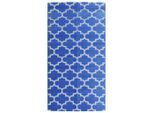 Vidaxl Tappeto Per Esterni Arakil Blue 80X150 Cm Pp