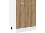 Vidaxl Armadio Base Lyon Artisan Oak 60X46X81,5 Cm Materiale A Base Di Legno
