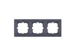 Telaio Triplo Grigio Magnetico C103/07E Exen (Comfort)