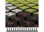 Griglia Di Ghiaia Vevor, Profondità 75 Mm, Griglia Per Prato 5200X2700 Mm, Ghiaia A Nido D'ape, Griglia A Nido D'ape Hdpe, Geogriglia Permeabile Per La Stabilizzazione Di Vialetti, Per Giardini, Terrazze, Marciapiedi, Parcheggi Per Roulotte