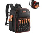 Zaino Portautensili Vevor, 49 Tasche, Organizzatore Di Utensili, Zaino Con Scomparto Per Laptop E Base In Tessuto Rinforzato, Zaino Da Cantiere, Borsa Portautensili Per Elettricisti E Commercianti
