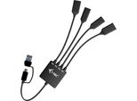 I-TEC I-Tec USB-C/USB-A Cable Hub 4 Port (2X USB-C, 2X USB-A)