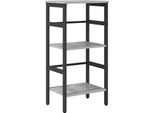 Syfax™ Libreria Grigio Sonoma 40 X 29,5 X 81 Cm Legno Multistrato