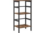 Syfax™ Libreria Rovere Fumé 40 X 29,5 X 81 Cm Legno Multistrato