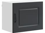 Syfax™ Mobile Da Cucina Kalmar Nero 50 X 31 X 40 Cm Legno Multistrato