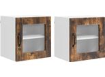 Syfax™ Mobile Da Cucina Con Porta 2 Pcs Rovere Fumé 40 X 31 X 40 Cm