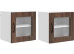 Syfax™ Mobile Da Cucina Con Porta 2 Pcs Rovere Marrone 40 X 31 X 40 Cm