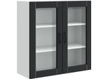 Syfax™ Mobile Da Cucina Nero 80 X 31 X 80 Cm Legno Multistrato