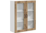 Syfax™ Pensile Cucina Con Porta Rovere Artigianale 80 X 31 X 100 Cm