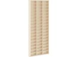 Syfax™ Vetrina A Muro Beige 30 X 4,5 X 75 Cm Legno Multistrato