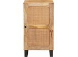 Syfax™ Credenza Marrone 40 X 33 X 75 Cm Legno Di Mango Massello
