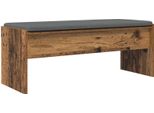 Syfax™ Panca Per Ingresso Con Cuscino Legno Vecchio 103 X 38 X 40 Cm