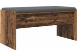 Syfax™ Panca Per Ingresso Con Cuscino Legno Vecchio 83 X 38 X 40 Cm