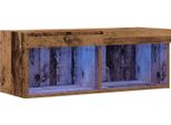 Vidaxl Mobile Tv In Legno Recuperato 80 X 30 X 30 Cm Materiale A Base Di Legno