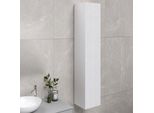 Colonna Pensile Bagno Colore Bianco 30X32X180 Con Anta: Eleganza E Funzionalità Per Ogni Ambiente