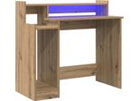 Vidaxl Scrivania Artisan In Rovere 97 X 45 X 90 Cm Materiale A Base Di Legno