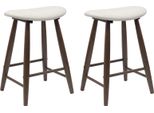 Vidaxl Sedie Da Pranzo 2 Pezzi Marrone Chiaro 46 X 37 X 63 Cm
