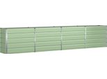 Vidaxl Fioriera Verde Pastello 480 X 50 X 45 Cm Acciaio Zincato